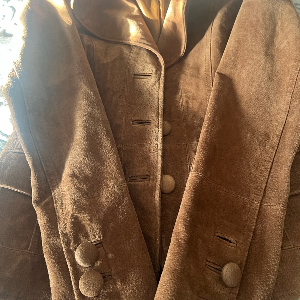 Sued/leather jacket - Picture 4 of 5